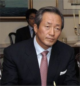 FIFA Präsidentschaftskandidadt Chung Mong-joon